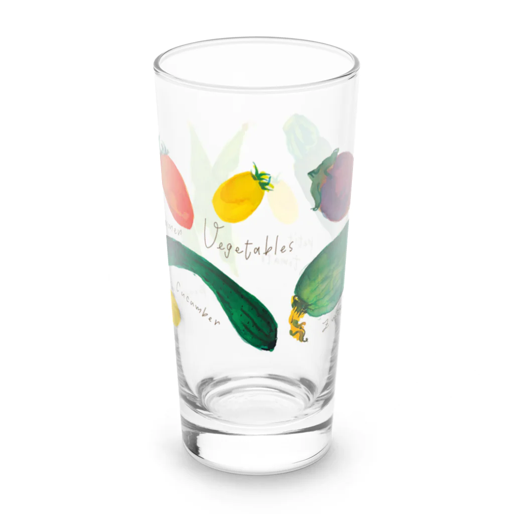 N-huluのお野菜グッズ Long Sized Water Glass :front