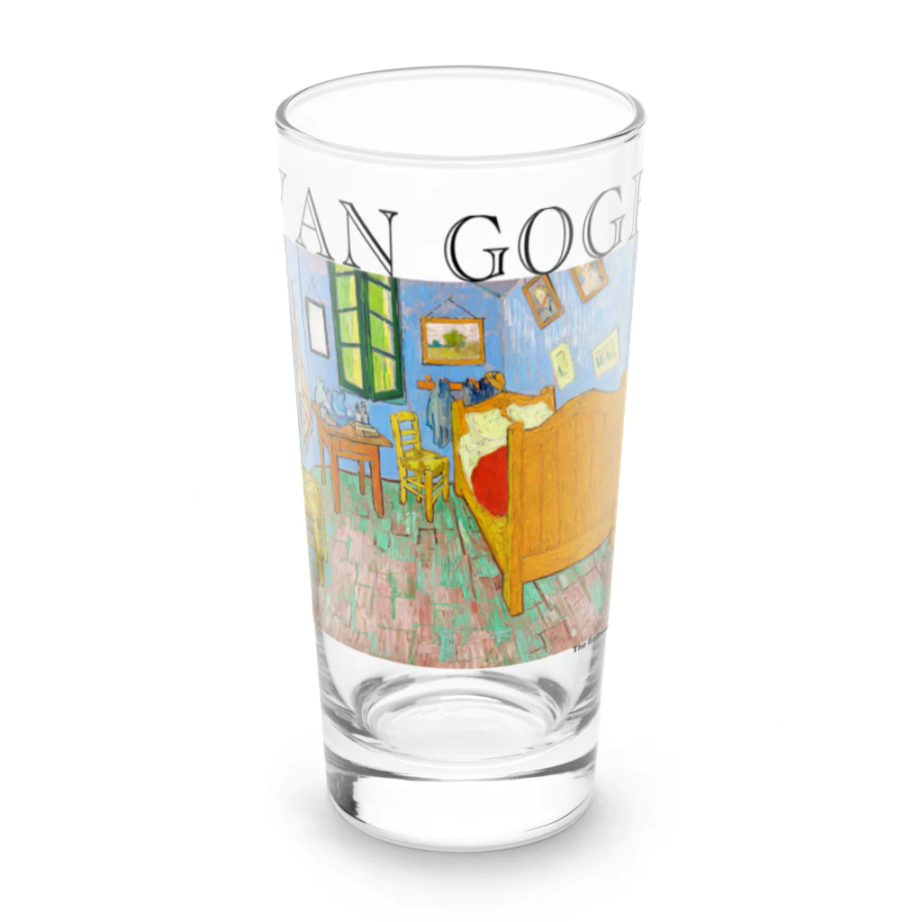 MUGEN ARTのファンゴッホの寝室  Bedroom in Arles  Long Sized Water Glass :front