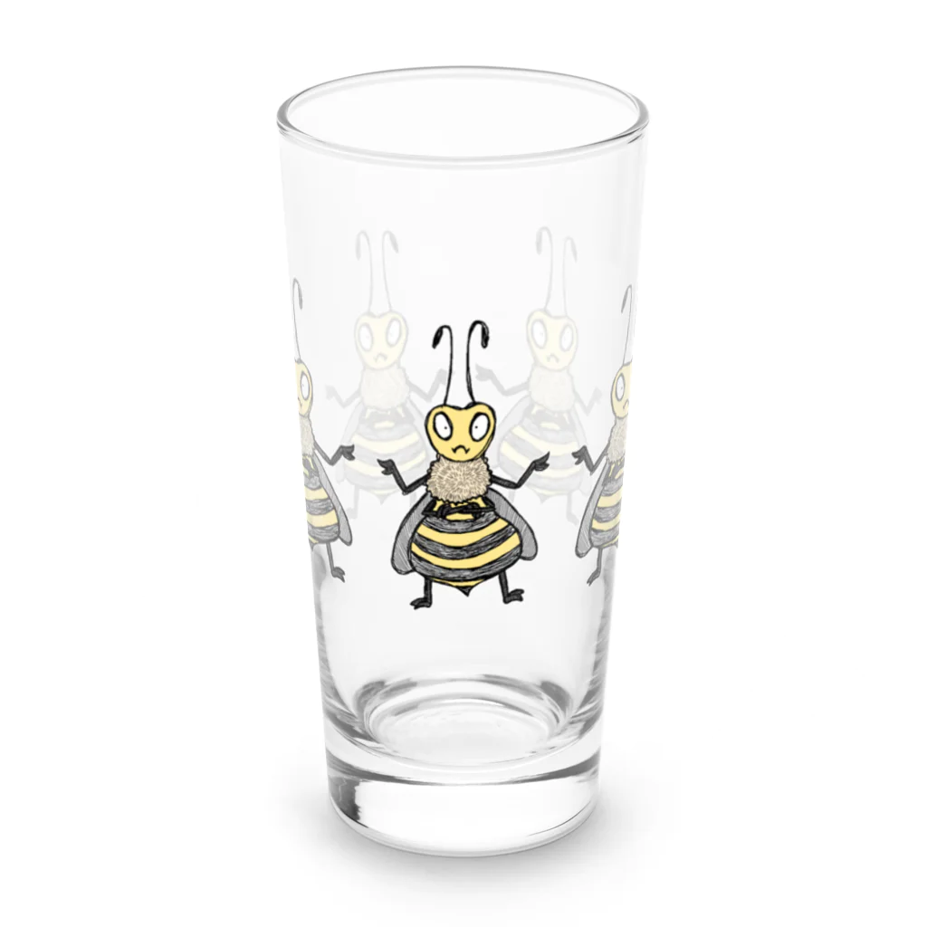 Takuya YoshimotoのBee Trouble Long Sized Water Glass :front