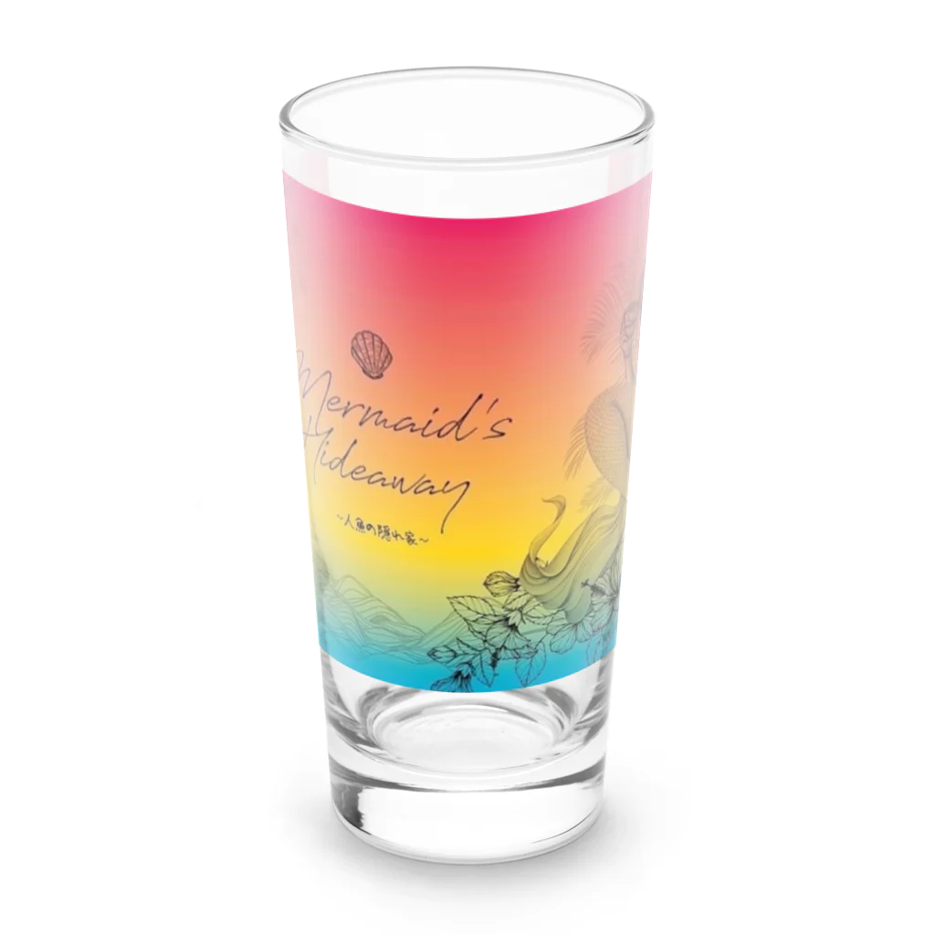 Mermaid Hideoutの人魚の隠れ家 Long Sized Water Glass :front