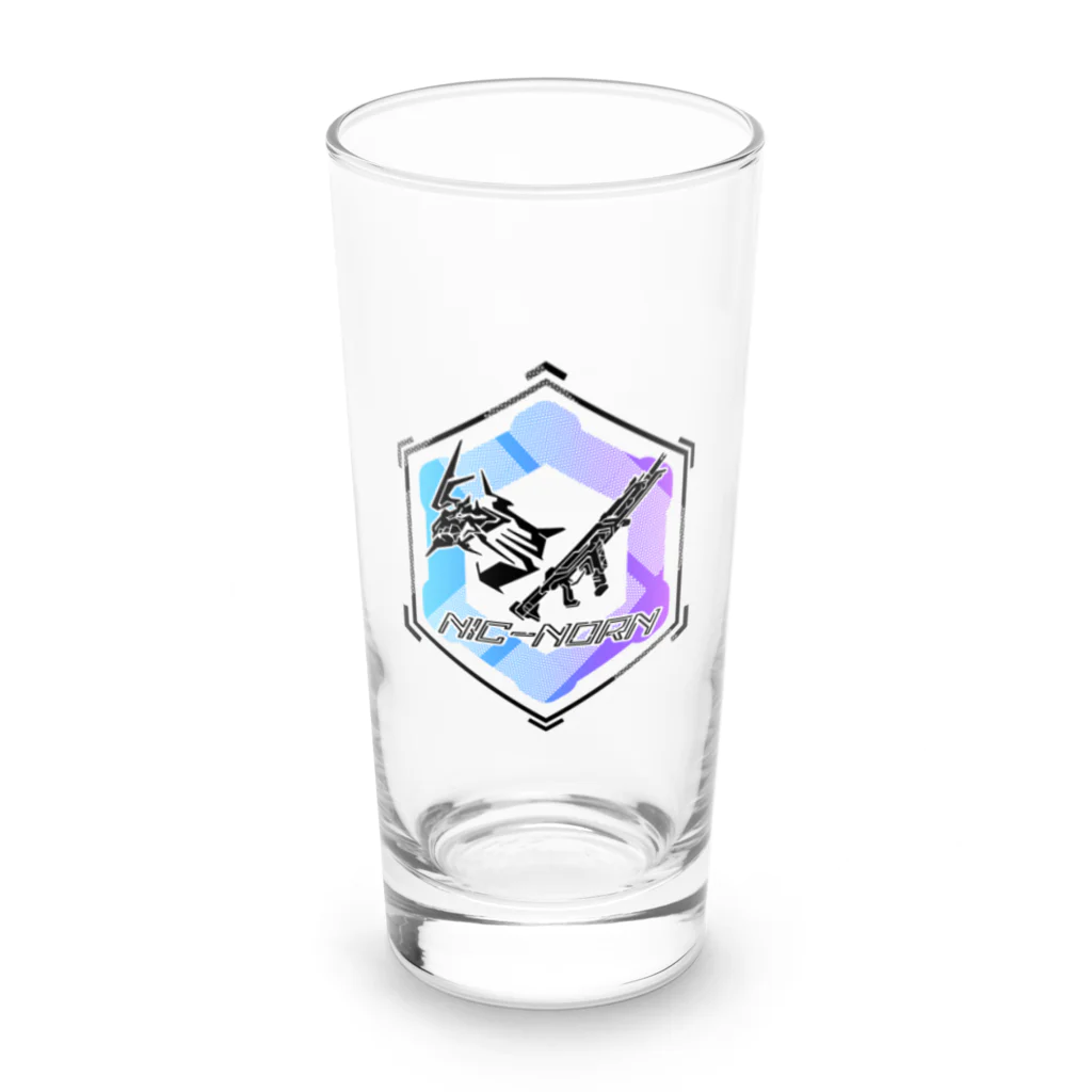 ノルン💤フルキットモデレーターのノルンの意味不ちゃんねる公式グッズ Long Sized Water Glass :front