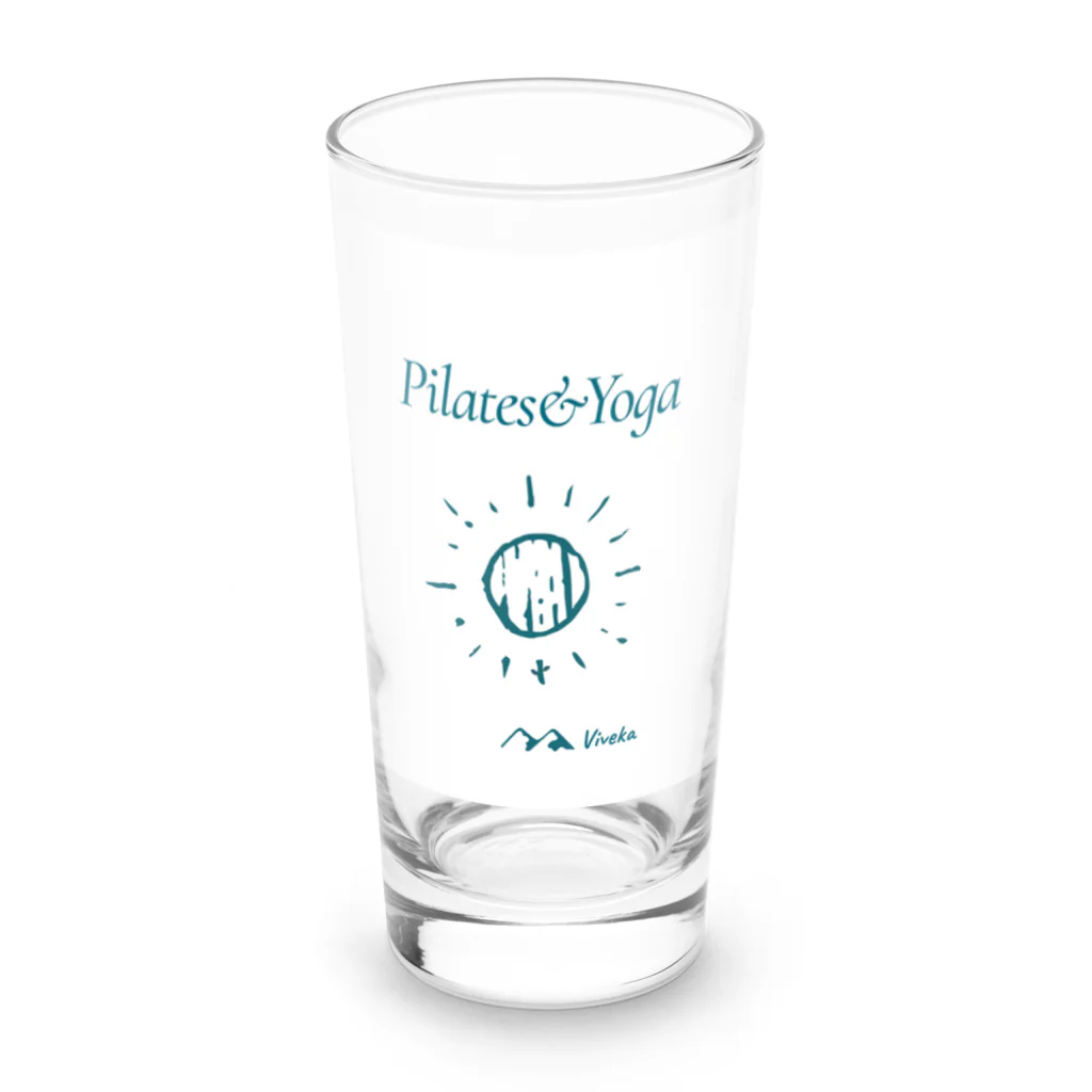 30k.p.yogaのヨガティス Long Sized Water Glass :front