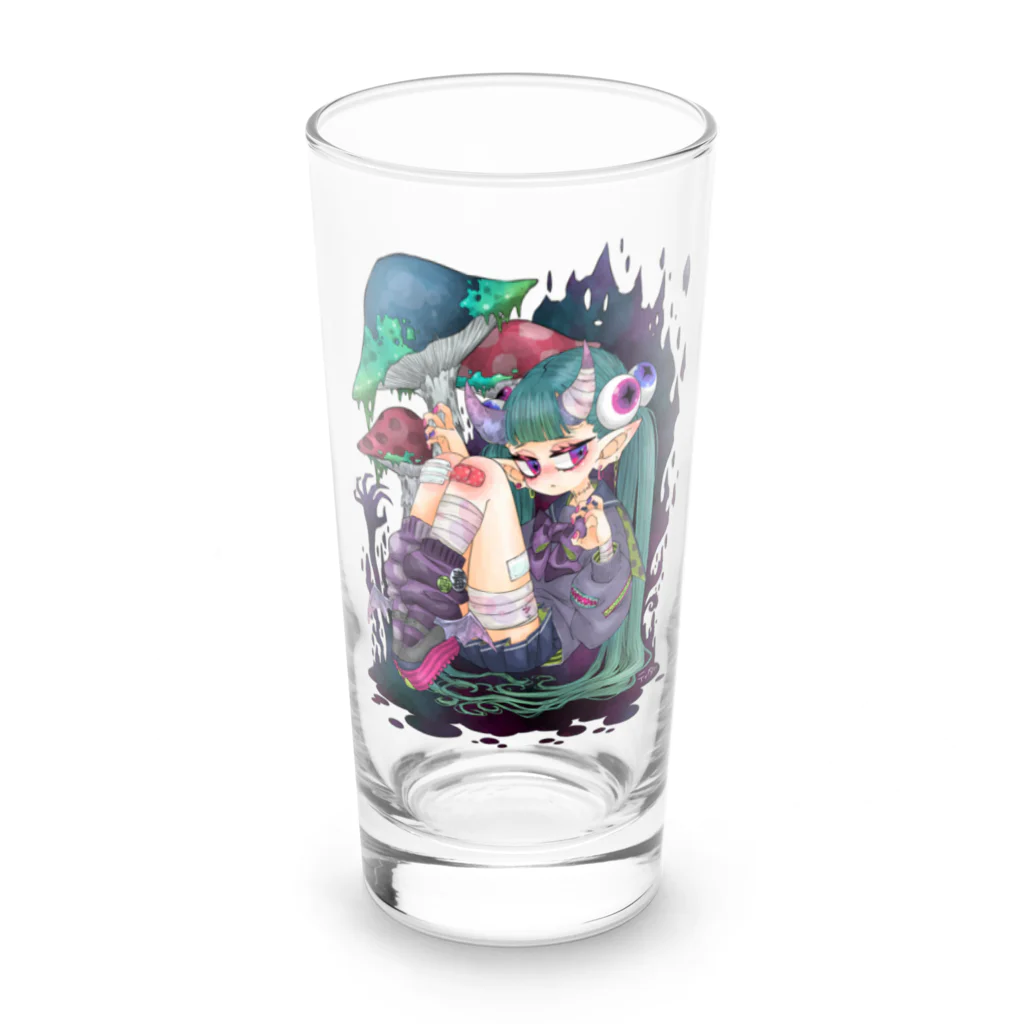 ティダのドクドクちゃん Long Sized Water Glass :front