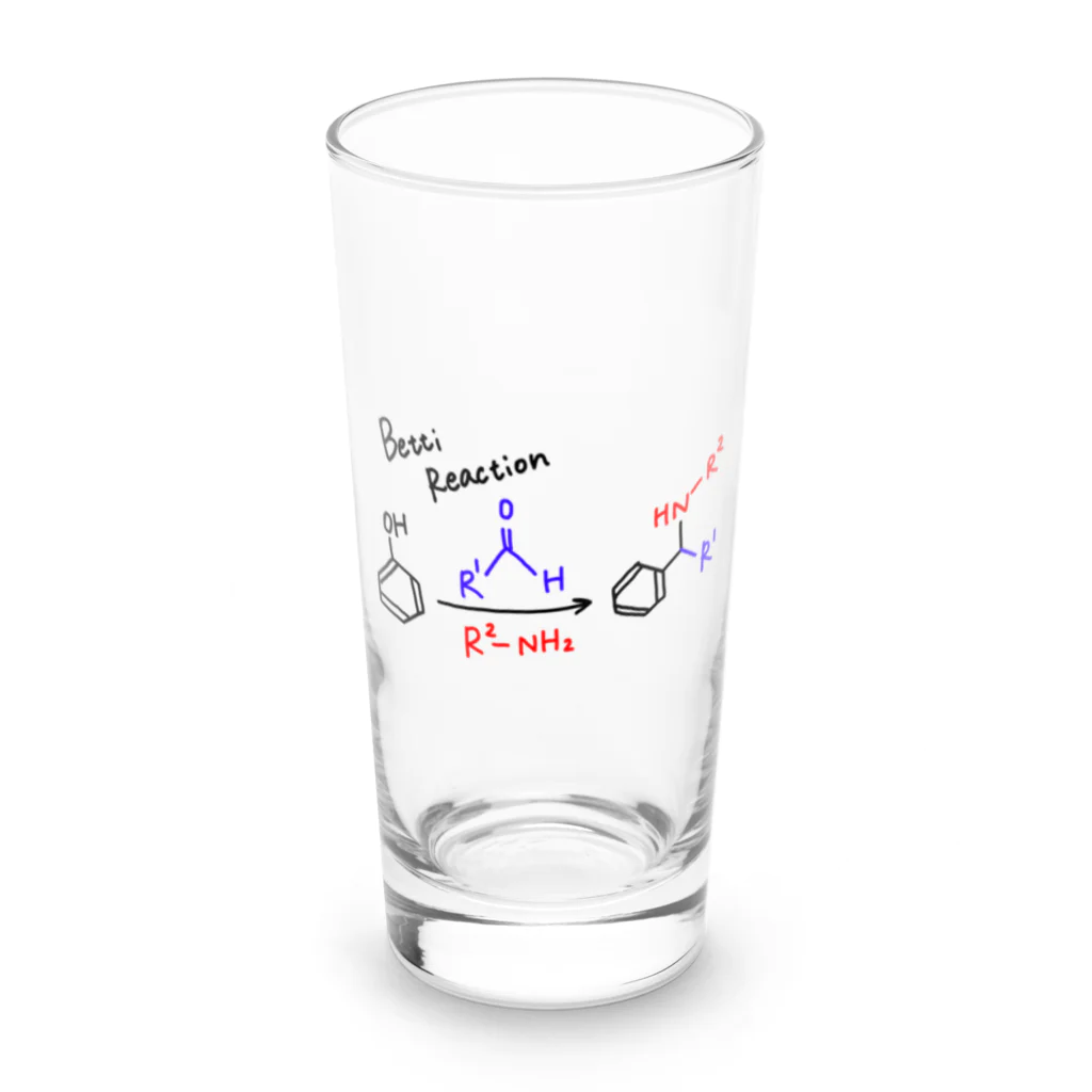 Rakugaki SanのBetti reaction Long Sized Water Glass :front