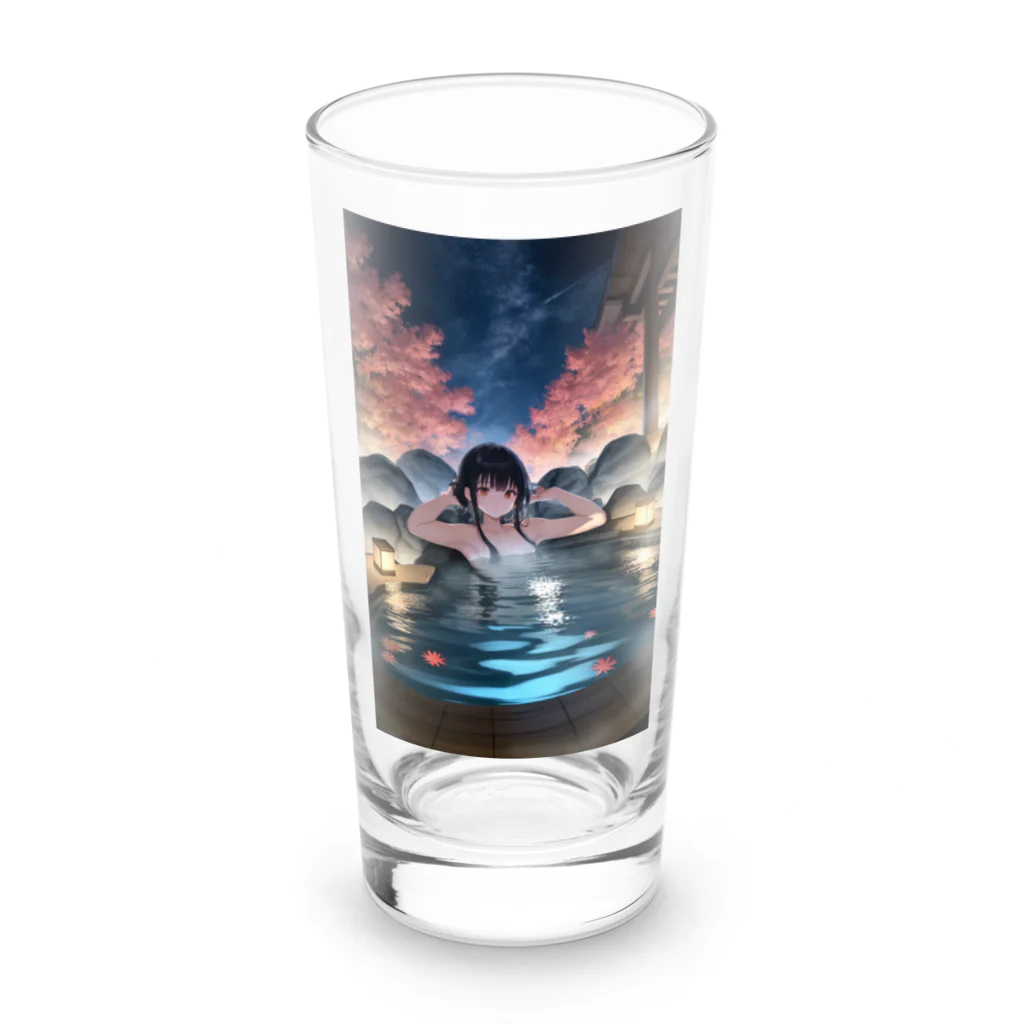 未来アニメスタジオのAIキャラクター18 Long Sized Water Glass :front