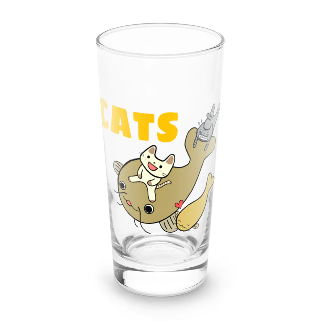 とんことことことんこのCATたち Long Sized Water Glass :front