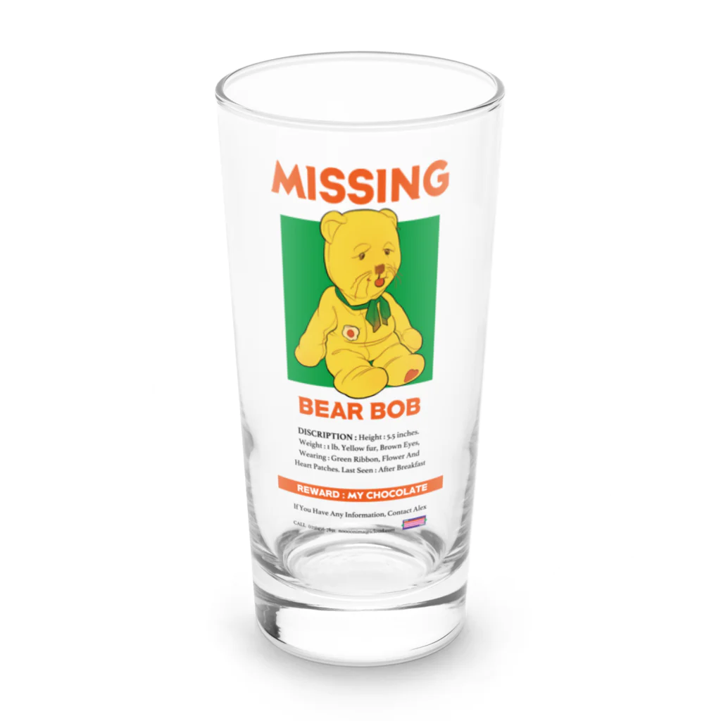 PHIの<MISSING>BEAR BOB Long Sized Water Glass :front