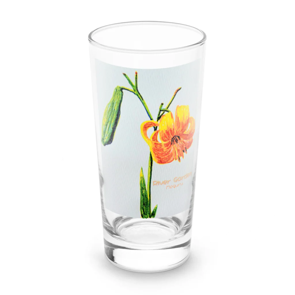 River GardenのRiver Garden 野姫百合 Long Sized Water Glass :front