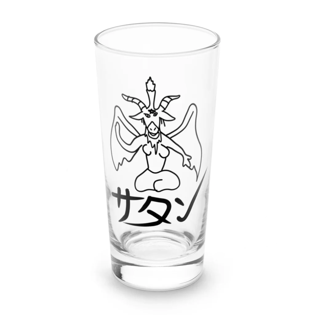 ヒロシオーバーダイブのサタン・バフォメット Long Sized Water Glass :front