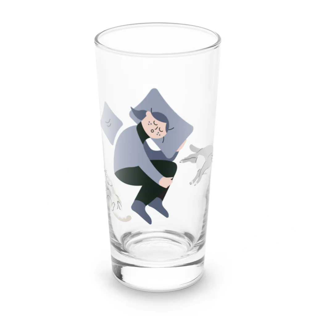 honeycombの寝る子 Long Sized Water Glass :front