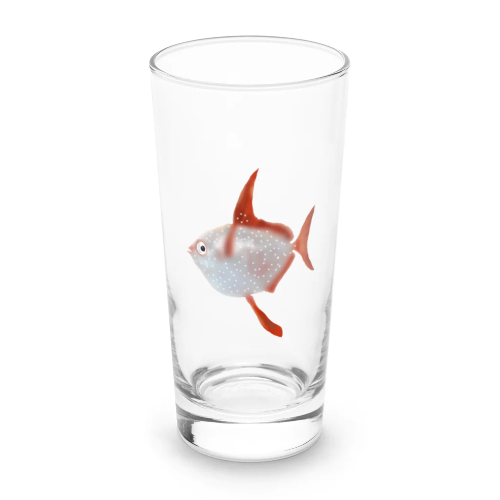 しんごんごのアカマンボウ Long Sized Water Glass :front