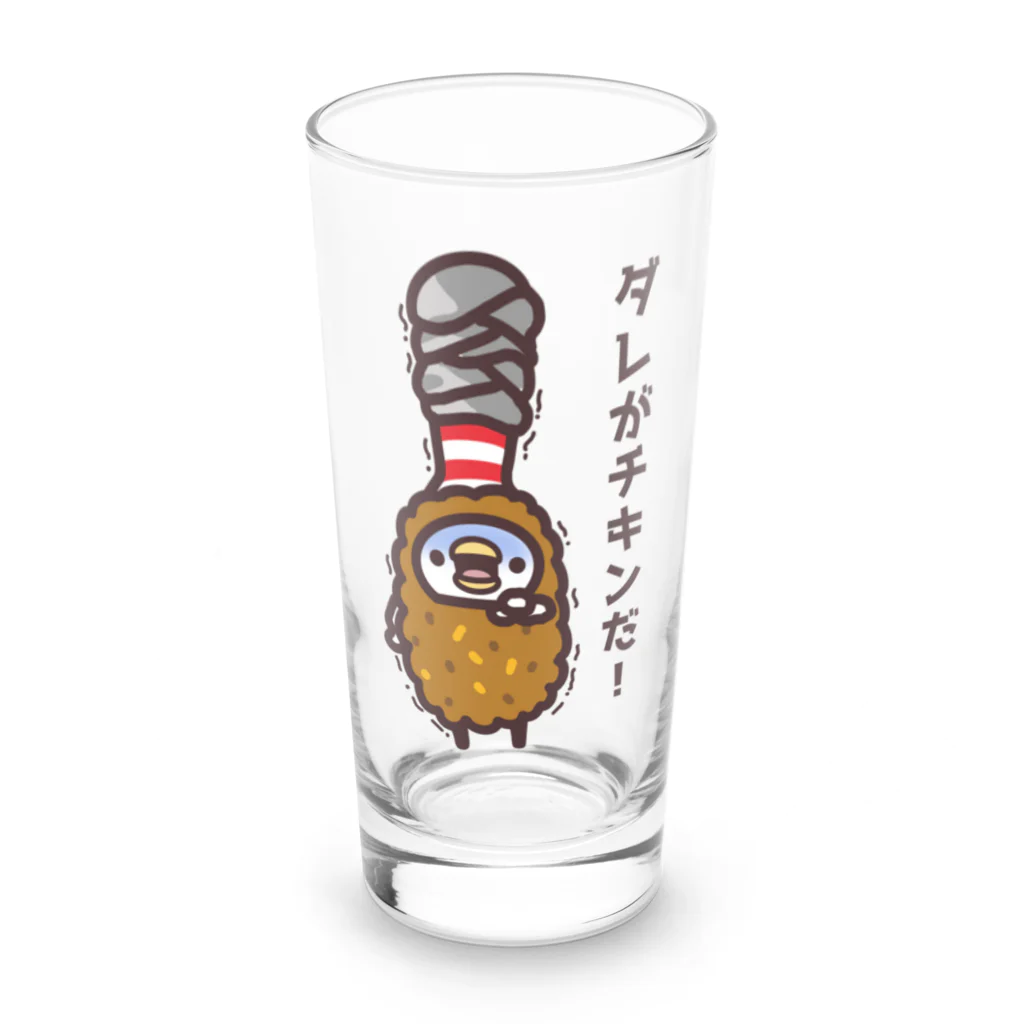 たまゆきショップのダレがチキンだ！ボウリンググッズ Long Sized Water Glass :front