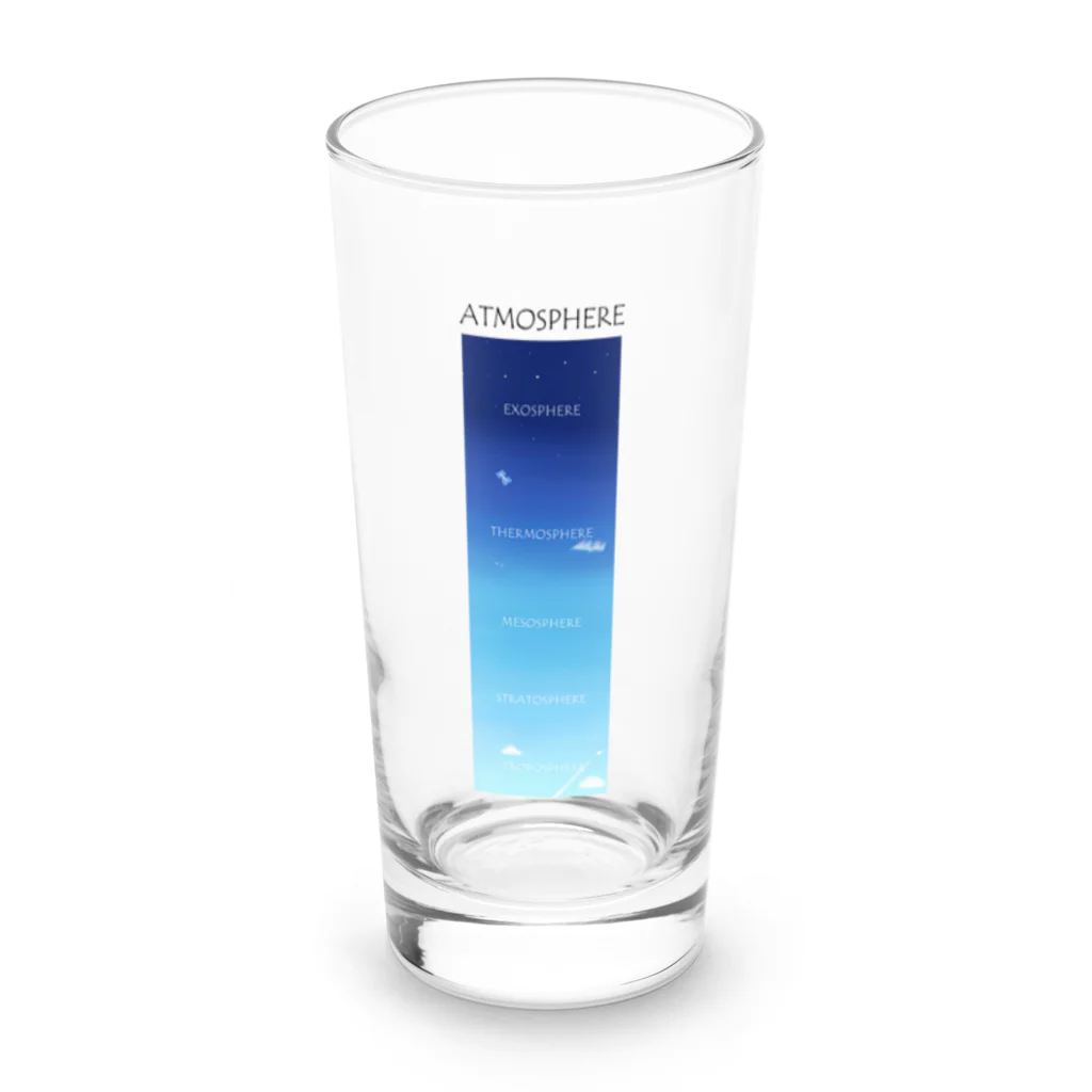 はぬの大気圏 Long Sized Water Glass :front