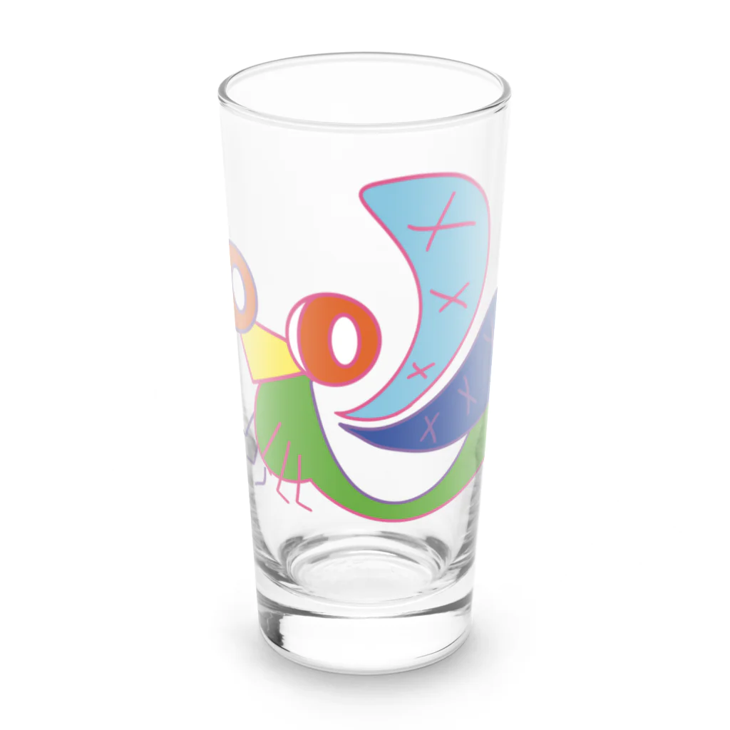 こねずみ出版のトンボさん01 Long Sized Water Glass :front