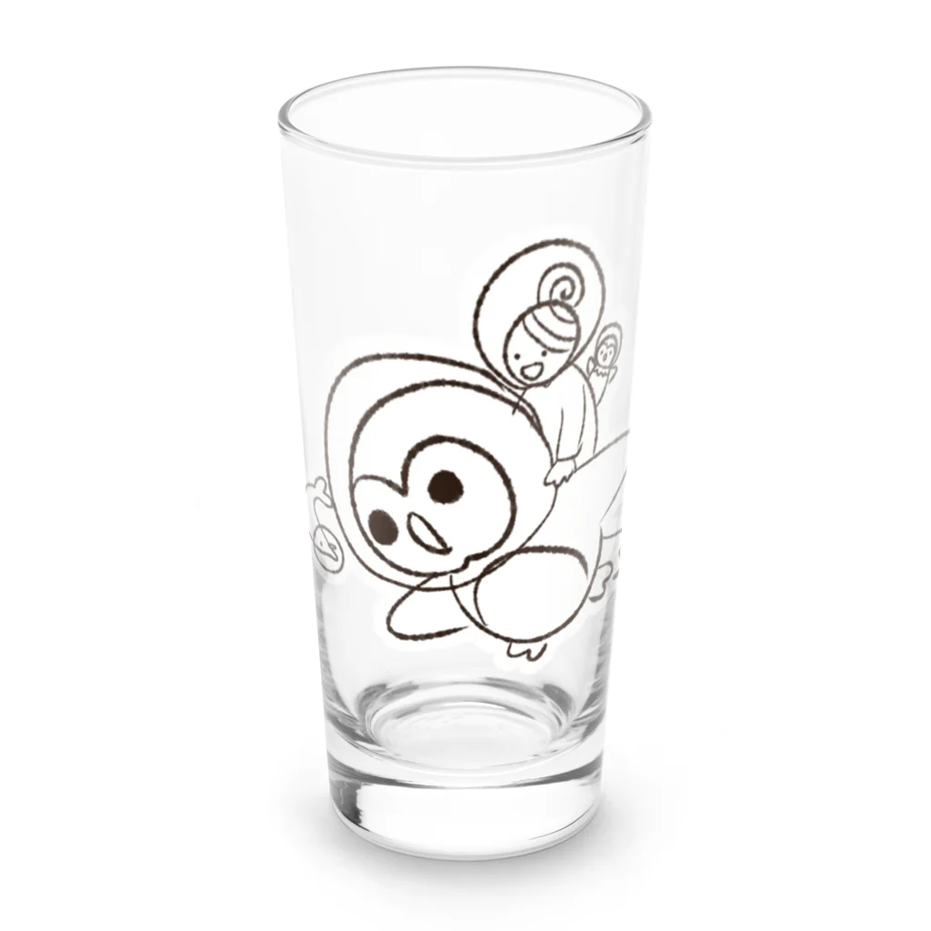 こねずみ出版のみいちゃんとふくちゃん01 Long Sized Water Glass :front