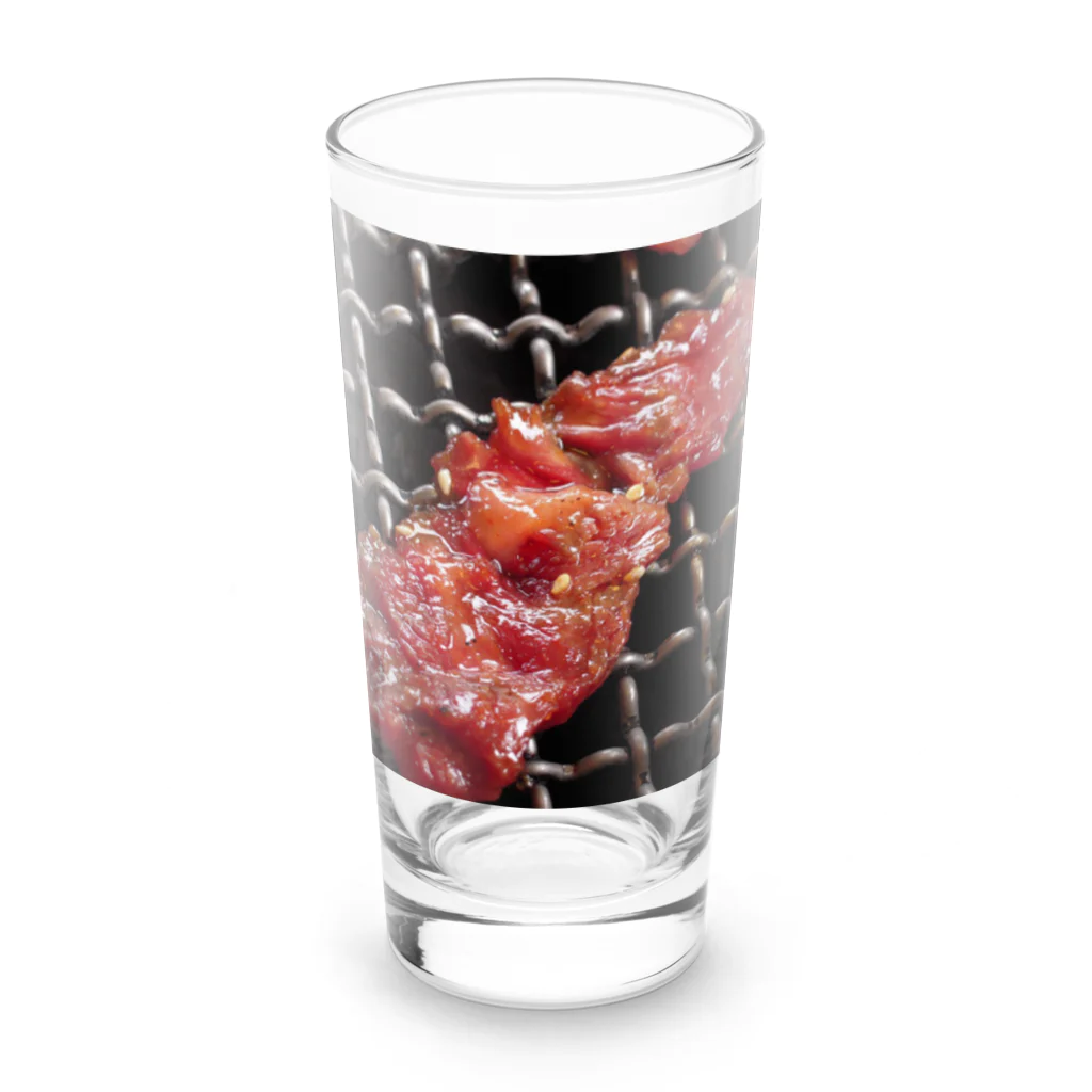 脂身通信Ｚの【フルグラフィック】焼肉♪230503 Long Sized Water Glass :front