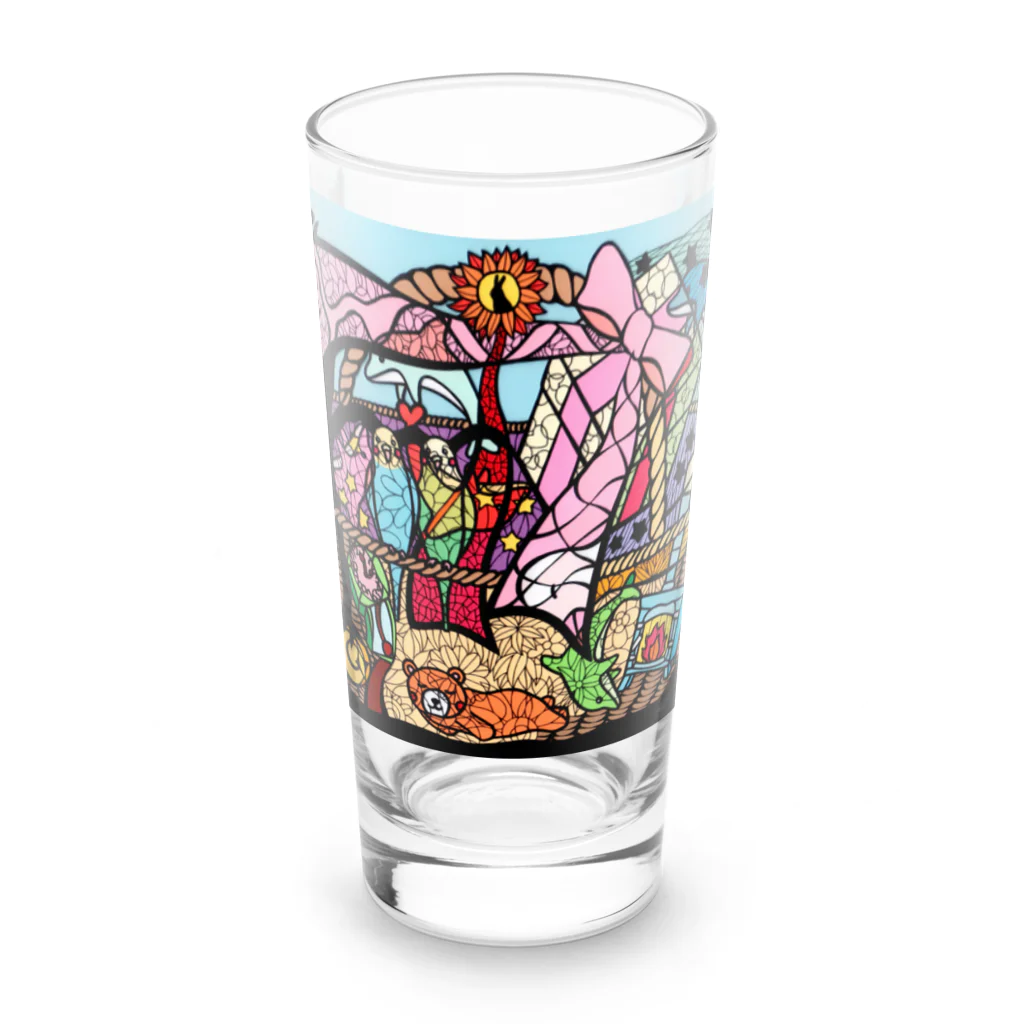 FANTASY PAPERARTのドリームバスケット Long Sized Water Glass :front