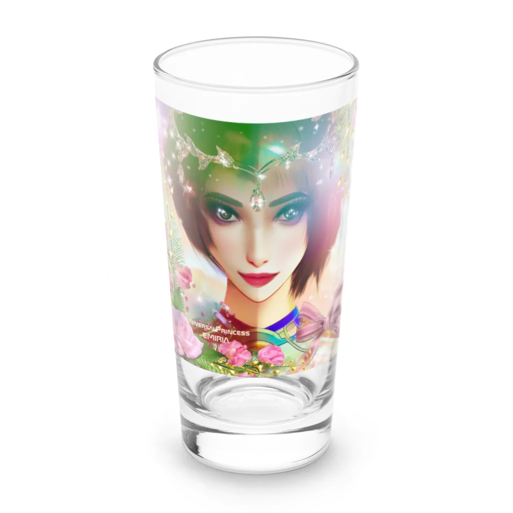 💖宇宙整体♪🌈♪こころからだチャンネル♪💖のuniversal Princess Long Sized Water Glass :front