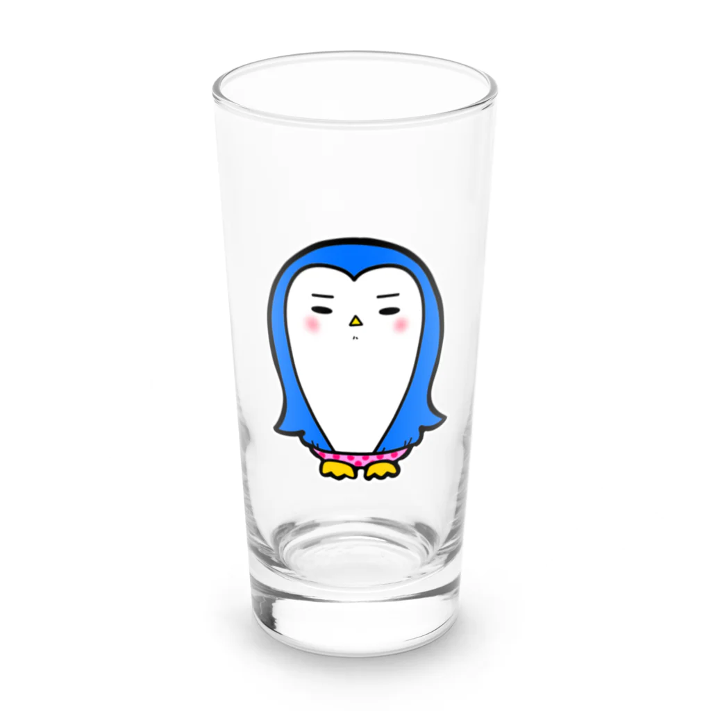 💚ぱなえてんてー💚のぴちぴちペンギンさん Long Sized Water Glass :front