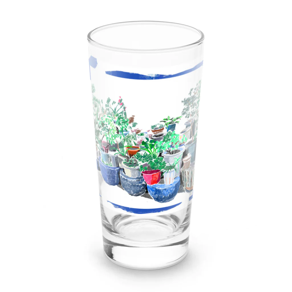 yuko maegawaのまちなか植木鉢 Long Sized Water Glass :front