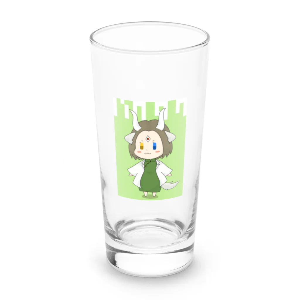 終夜たーん☆のハクタクさん Long Sized Water Glass :front