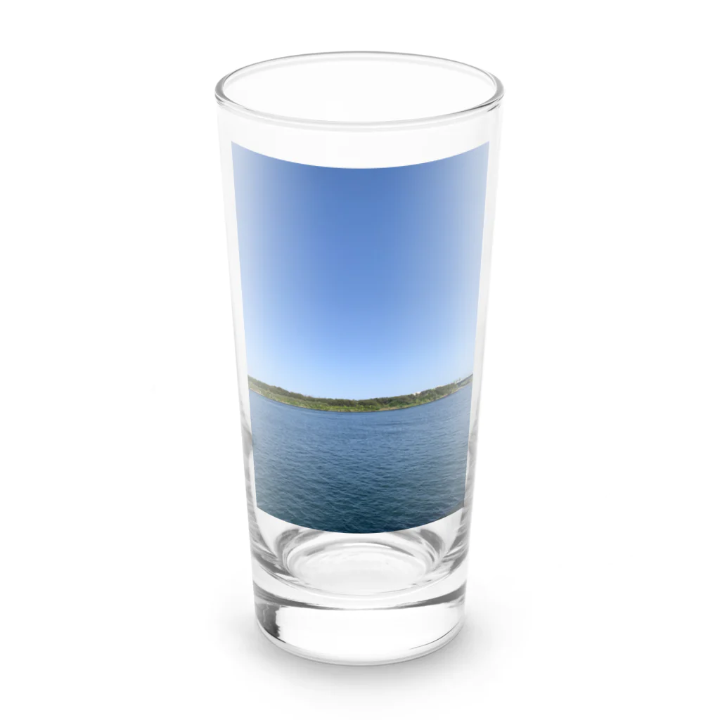 トゥースさんのお店のうみてぃー Long Sized Water Glass :front