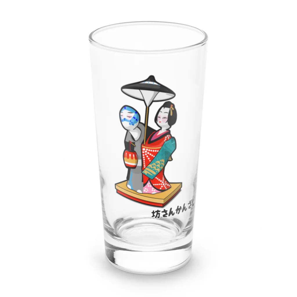 ももよりの坊さんかんざし Long Sized Water Glass :front