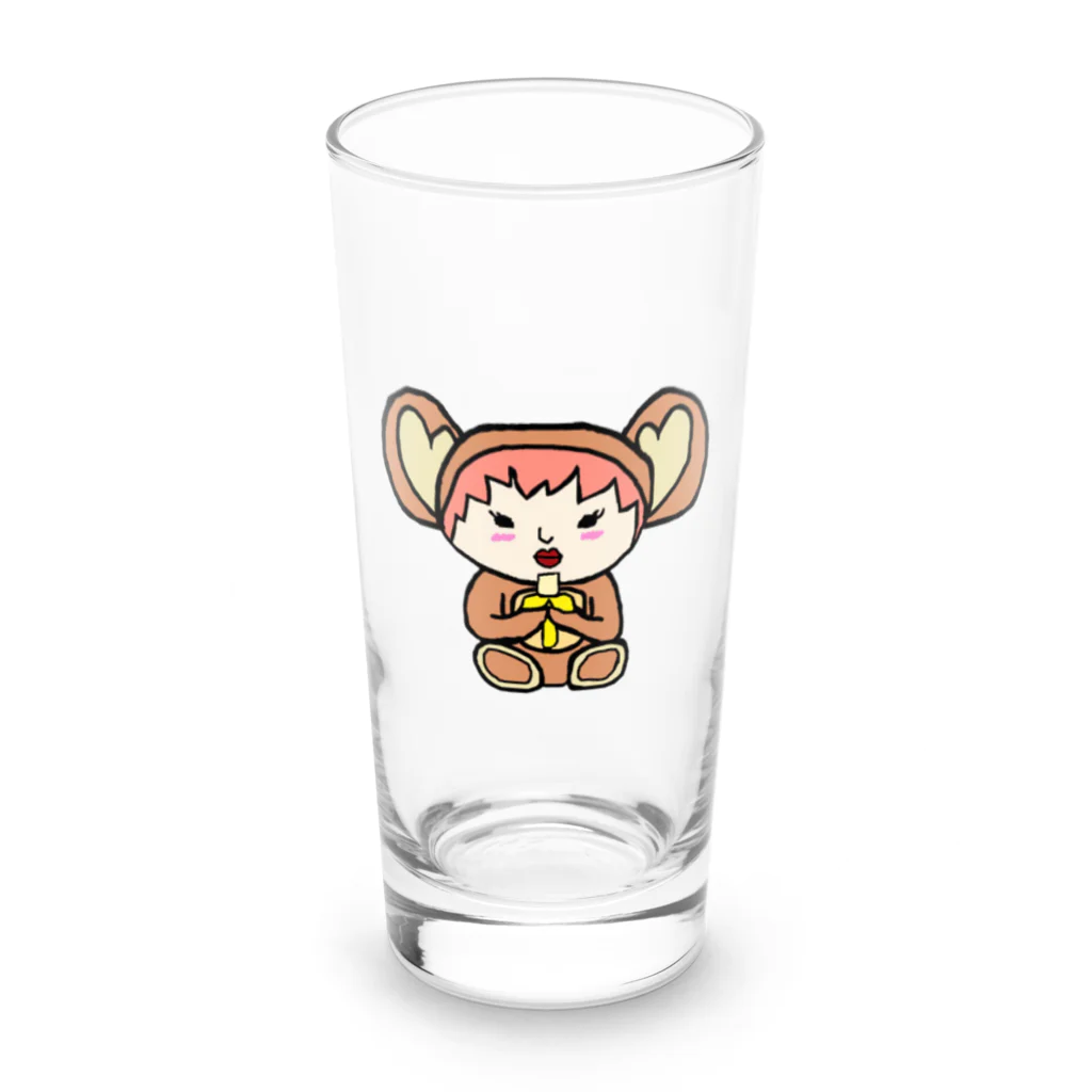 ちゃちゃまるーむのちびっきーなグッズ Long Sized Water Glass :front