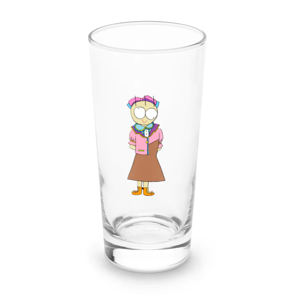 くんくんのお店のくんくんお気に入りワンピース👗 Long Sized Water Glass :front