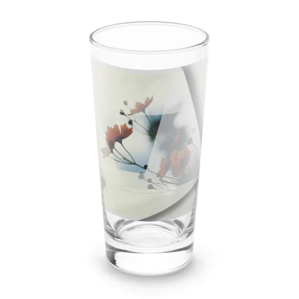 #まりんふぉとのロードサイド・ブーケ Long Sized Water Glass :front