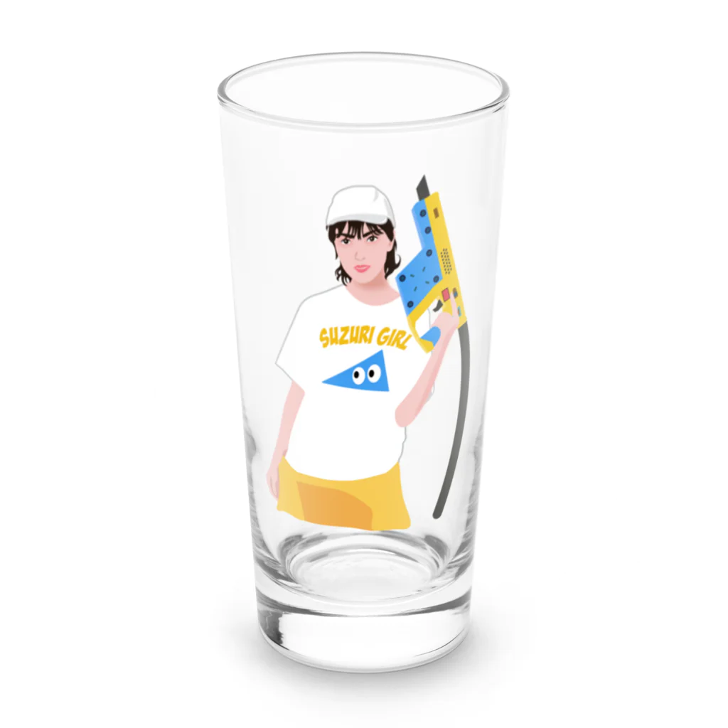 キッズモード某のスズリガール Long Sized Water Glass :front