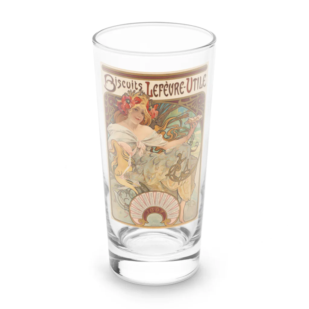 世界美術商店のルフェーヴル=ユティル・ビスケット / Biscuits Lefèvre-Utile Long Sized Water Glass :front