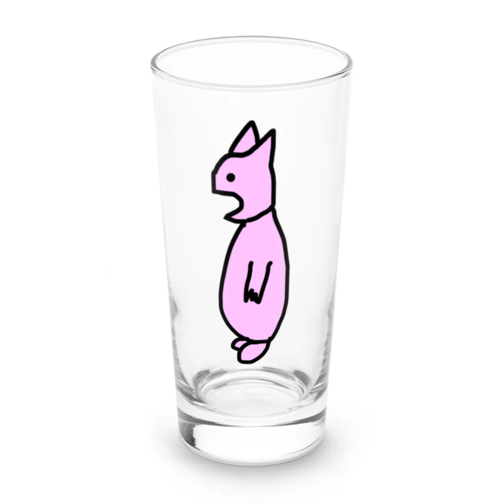 ぴっぴしょっぷのぽかんぴっぴ Long Sized Water Glass :front