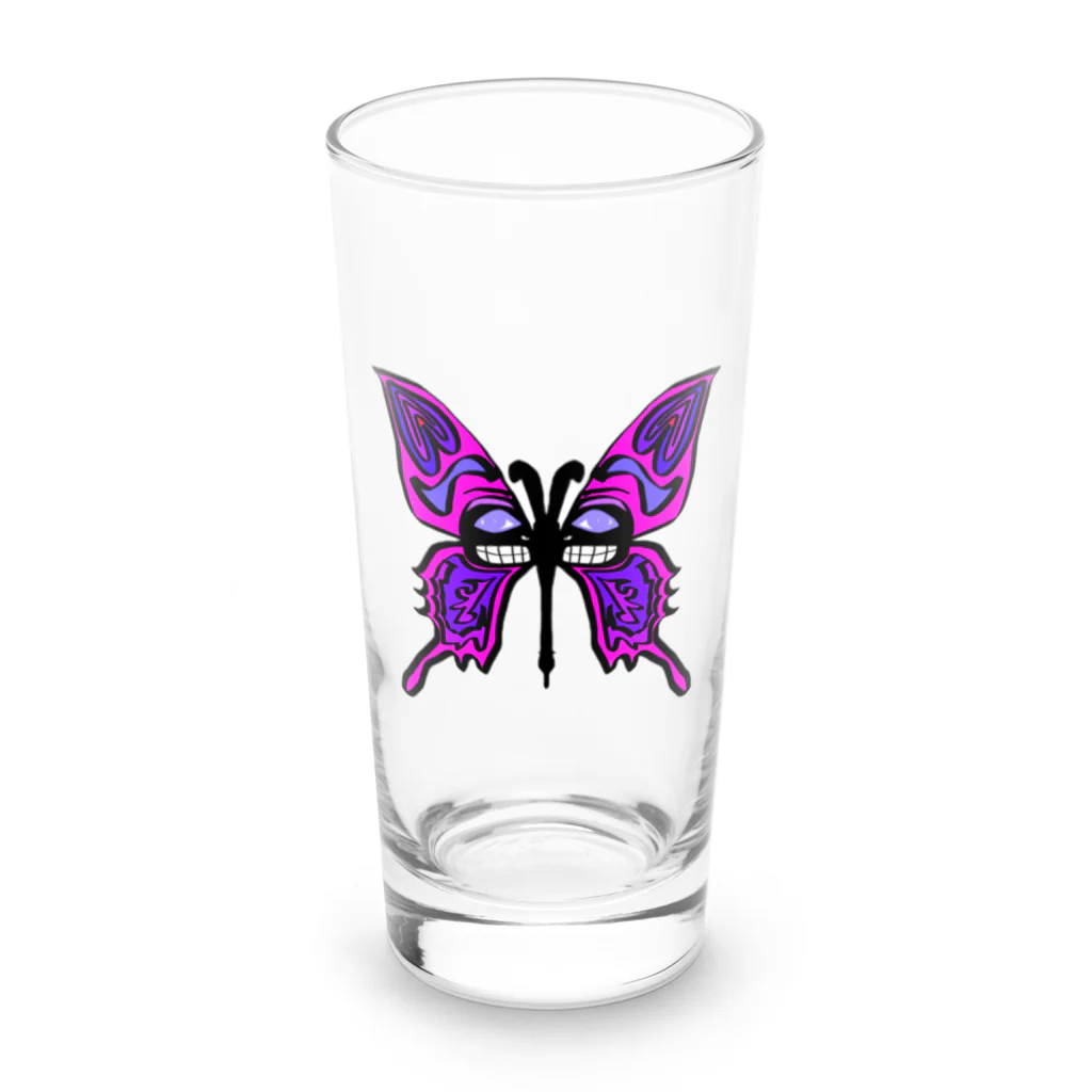 AOiLABOのstrange butterflies Long Sized Water Glass :front