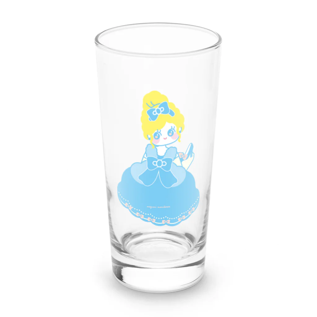 🎀りぼんぱ～ら～🎀のシンデレラとガラスの靴 Long Sized Water Glass :front