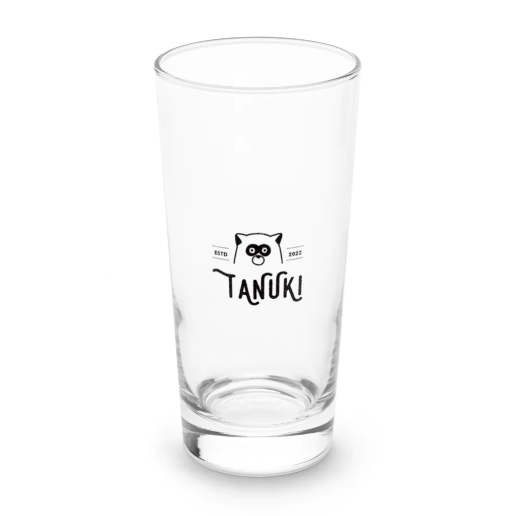 mogura_tanukiのtanuki_vintage01 Long Sized Water Glass :front