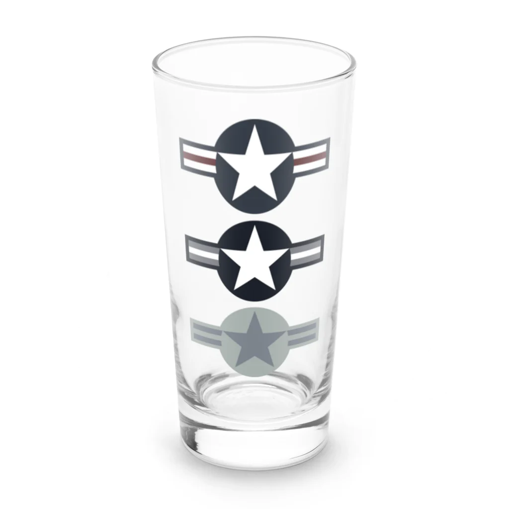 Y.T.S.D.F.Design　自衛隊関連デザインの米軍航空機識別マーク Long Sized Water Glass :front