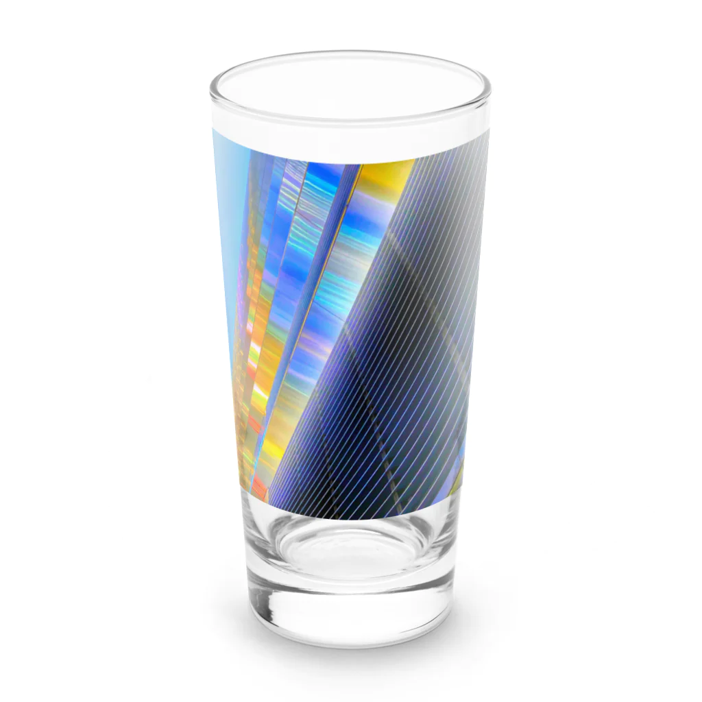 tokyo_a_wの中央区の空 Long Sized Water Glass :front