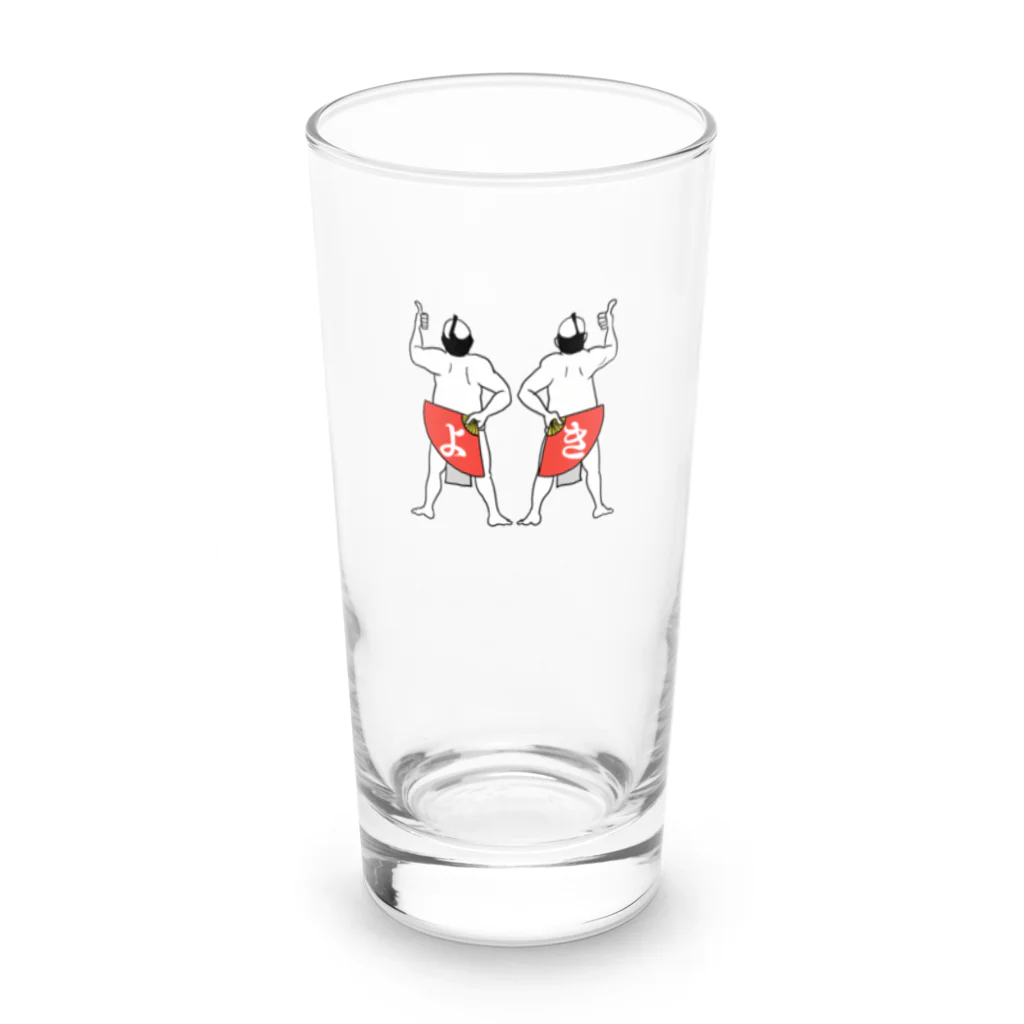 ふんどし漫画のよき Long Sized Water Glass :front