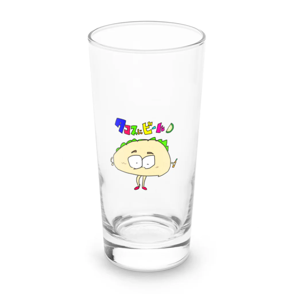 ソチェス☆のタコスくん Long Sized Water Glass :front