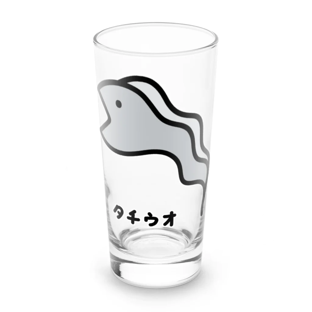 脂身通信Ｚのおさかな♪コスプレ♪タチウオ♪230605 Long Sized Water Glass :front