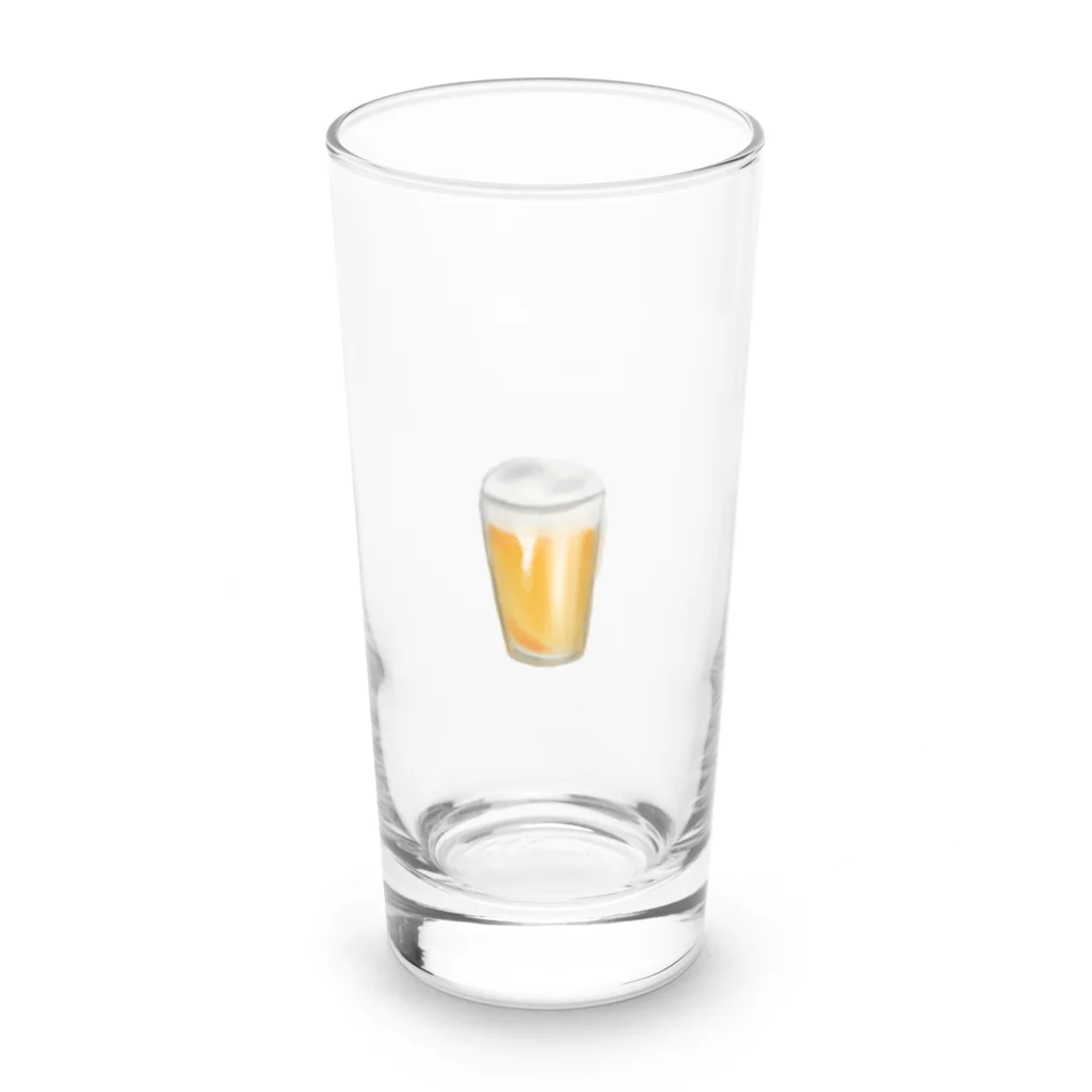 おゆいのビール Long Sized Water Glass :front