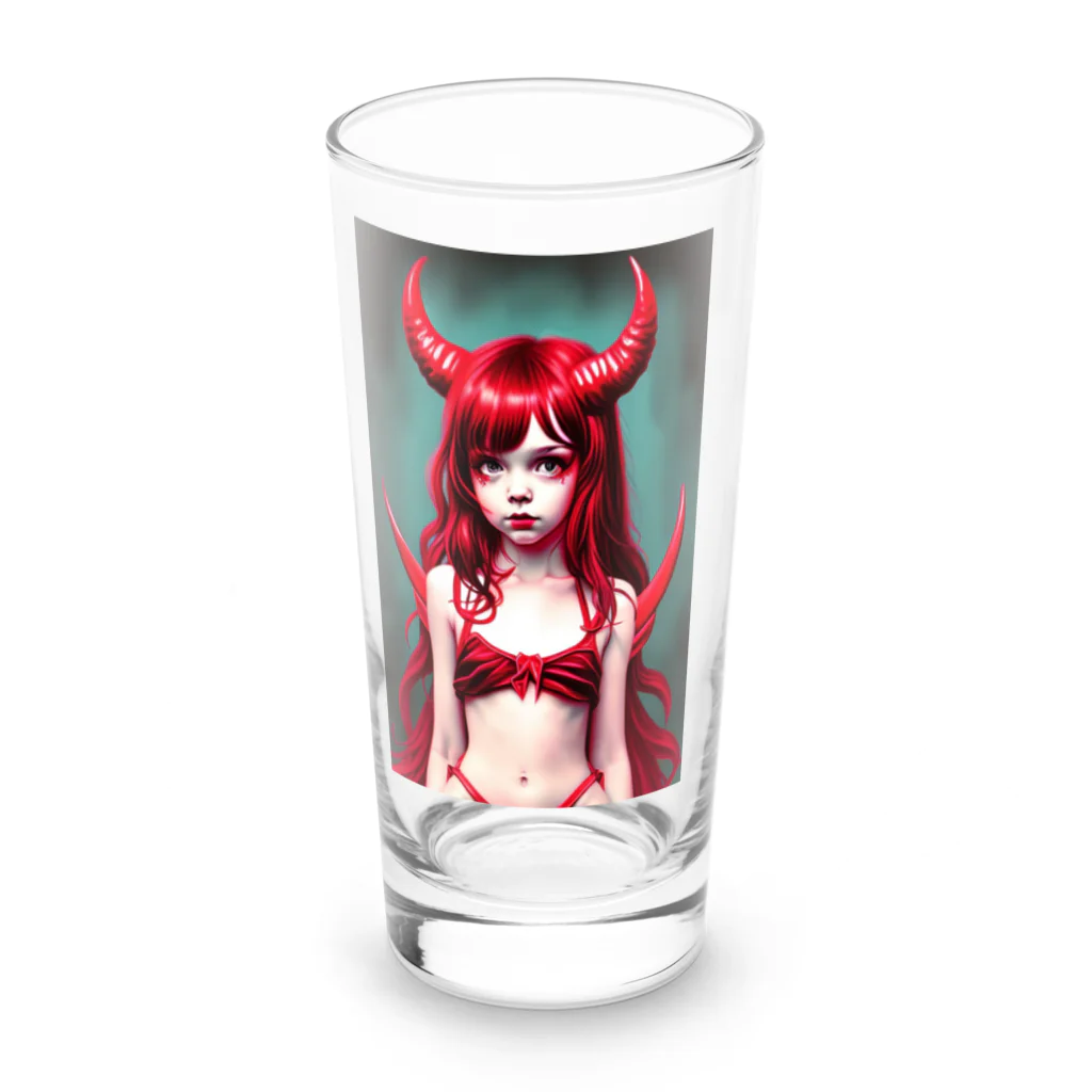 brilliantlilyのサキュバスちゃん Long Sized Water Glass :front