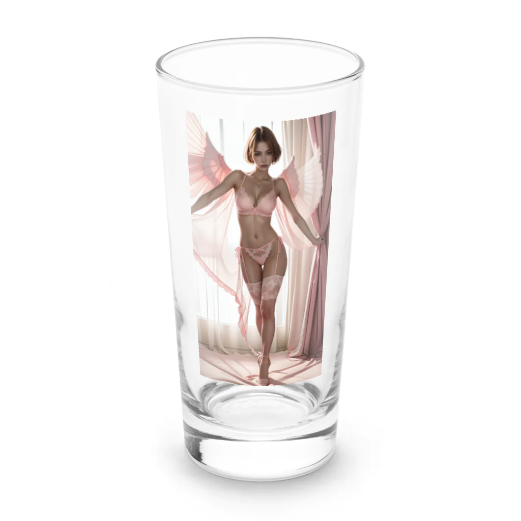 AIART_REINA_KASUMIのAIART KASUMI ピンク天使 Vol.01 Long Sized Water Glass :front