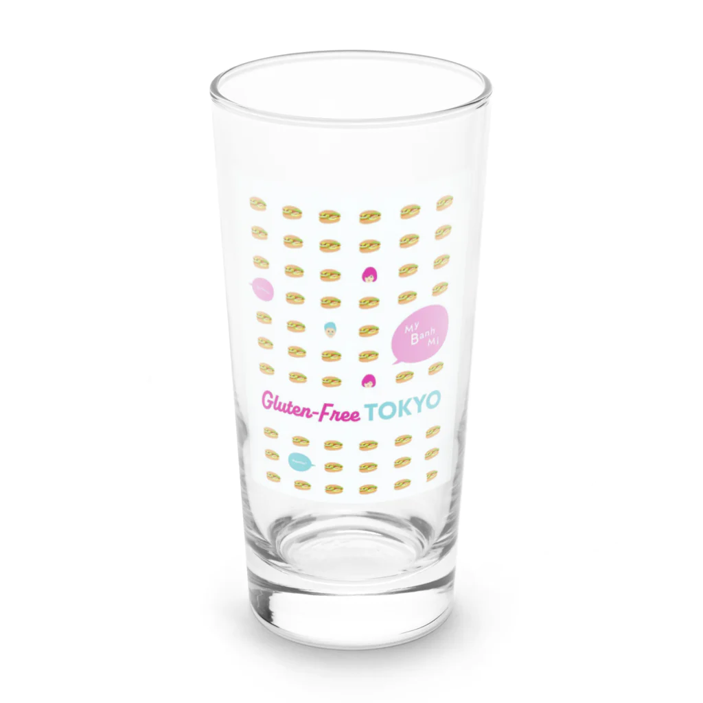 グルテンフリートーキョーのグルテンフリー、ヘルシー、バインミー！ Long Sized Water Glass :front