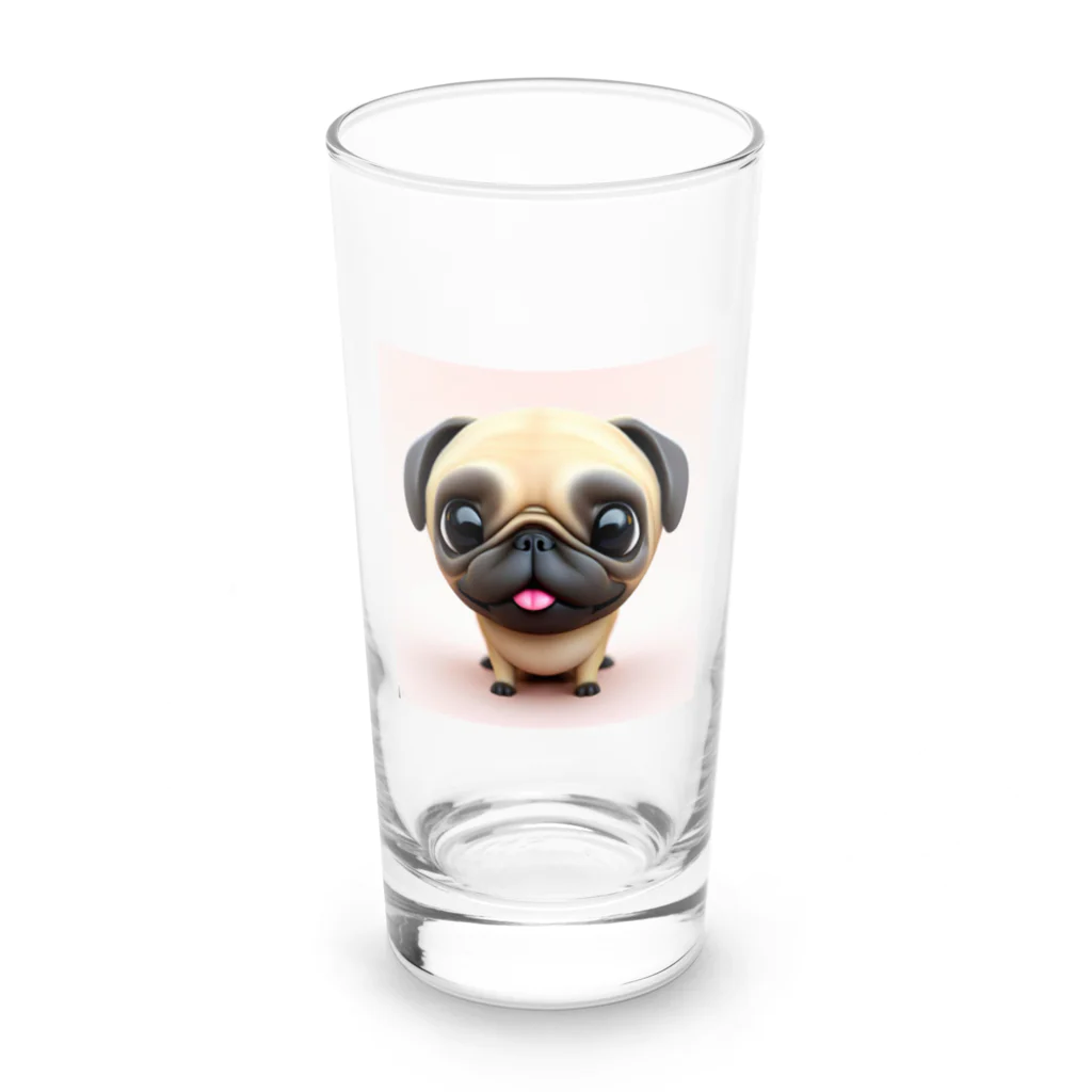 sweetsmailstudioの３D　ばぐ Long Sized Water Glass :front