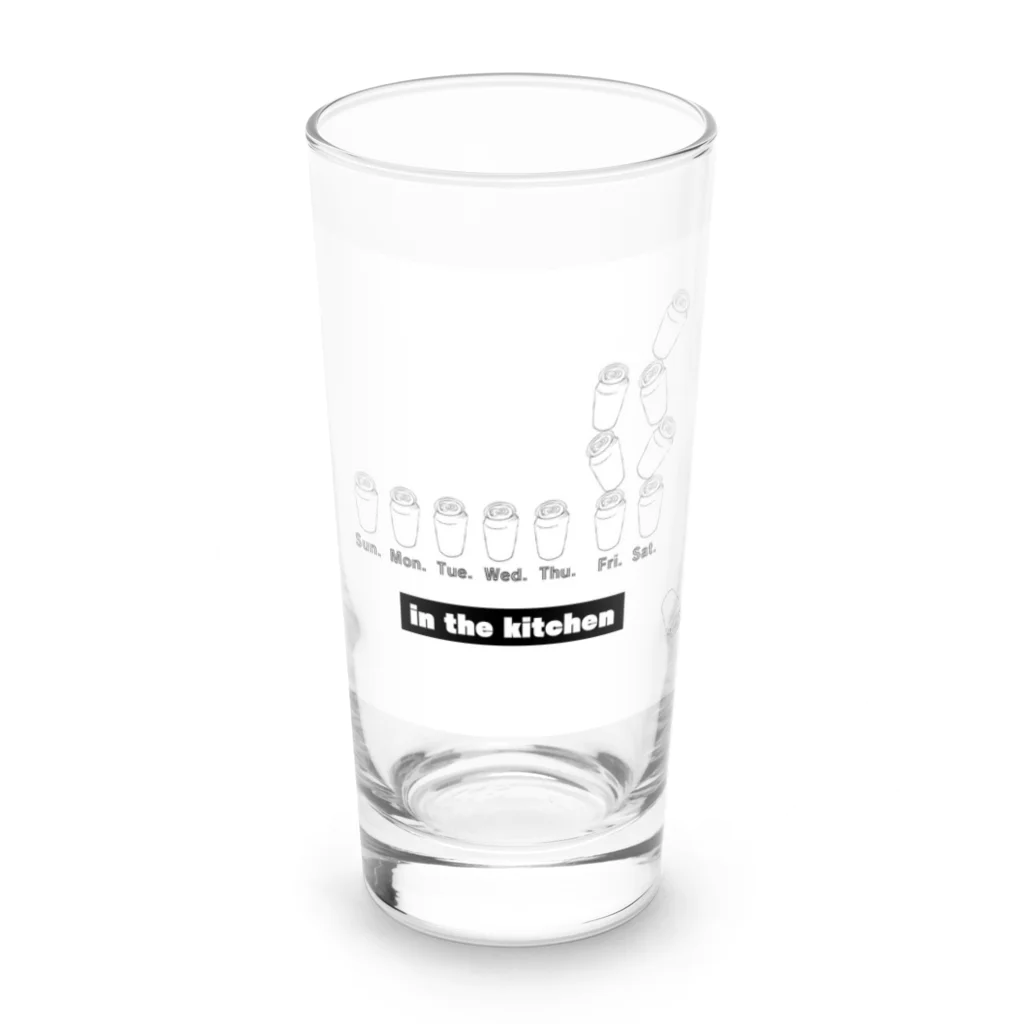 .Mのkitchen drinker Long Sized Water Glass :front