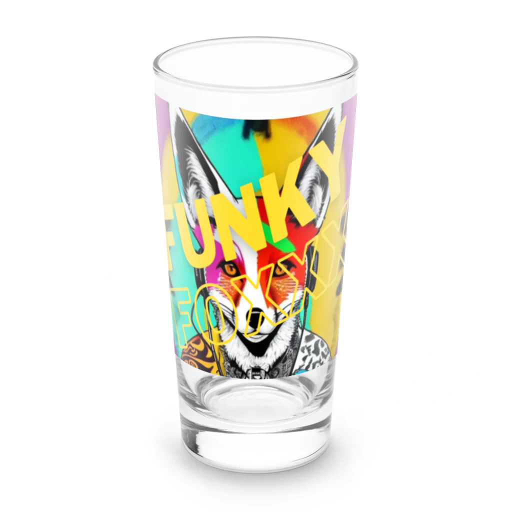 Sawajin Art CollectionのFUNKY FOXXX #1 Long Sized Water Glass :front