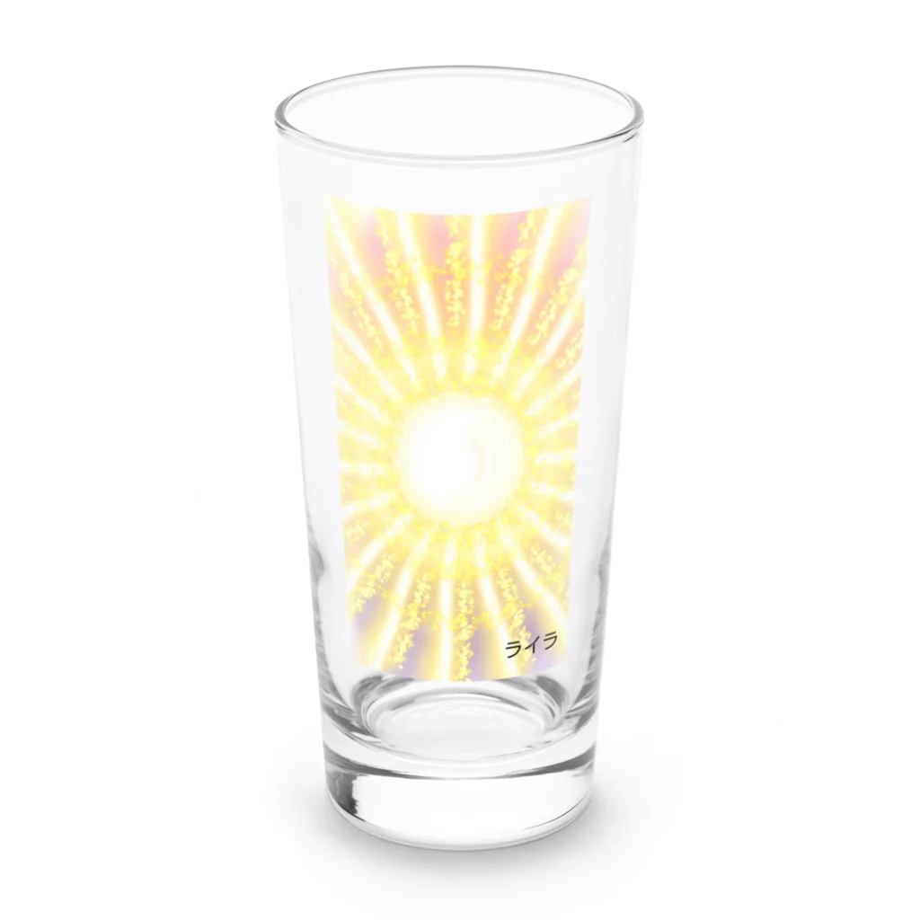 ライラlightの光 Long Sized Water Glass :front