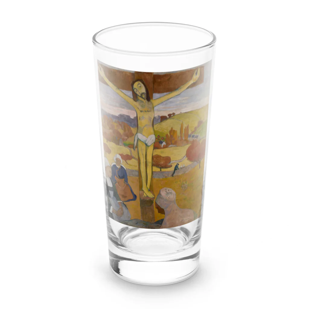 世界美術商店の黄色いキリスト / The Yellow Christ Long Sized Water Glass :front